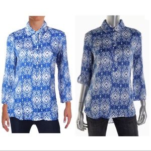 FÉLICITÉ HI-LOW BLOUSE